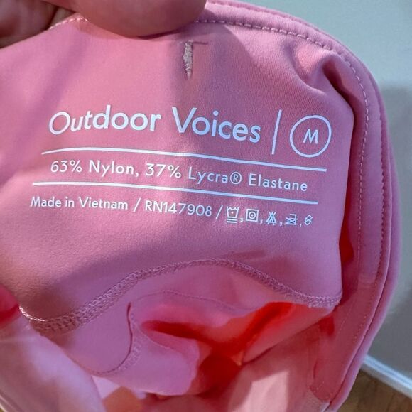 Outdoor voices zoom 7/8 leggings cosmos pink punch - Picture 4 of 4
